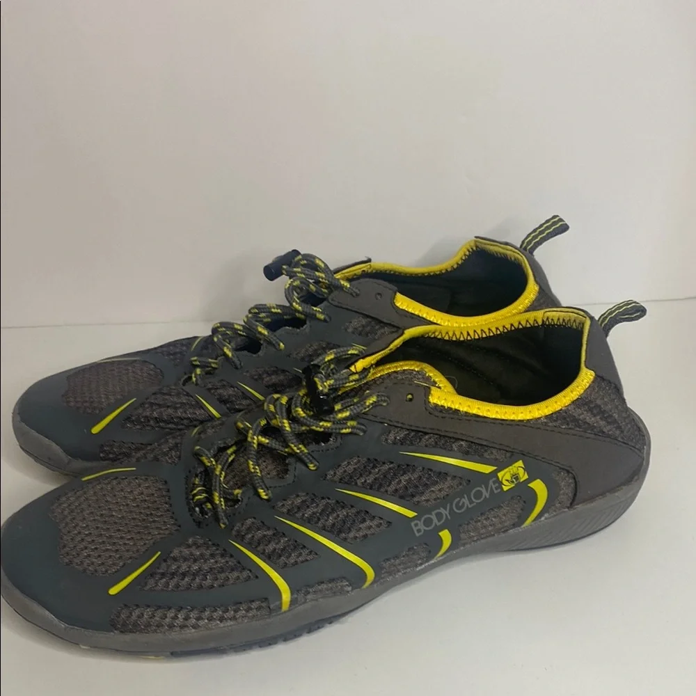 Body‎ Glove Men's Gray and Yellow Shoes